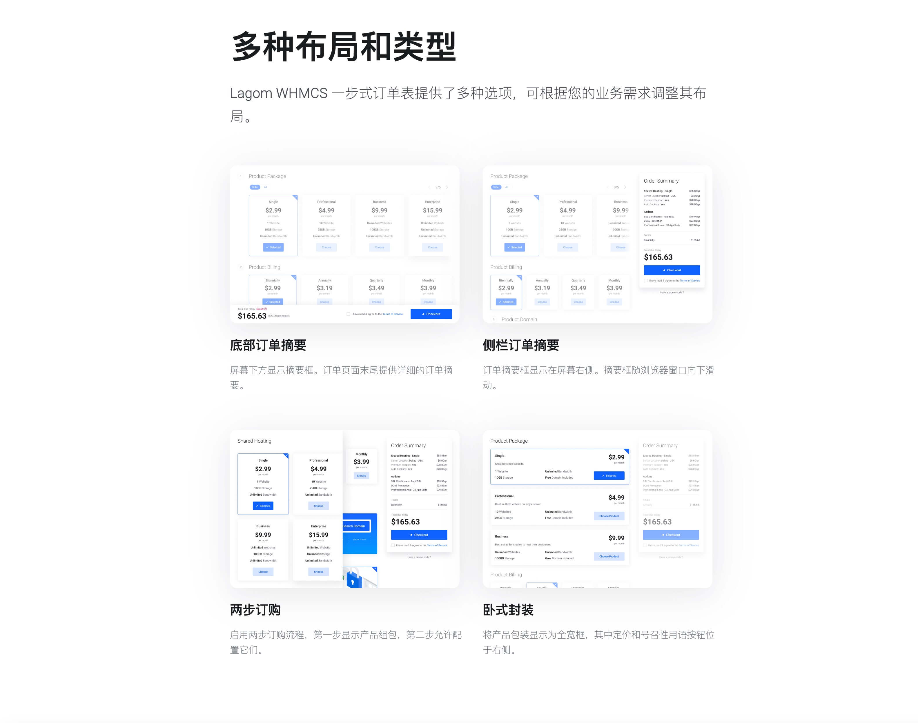 WHMCS一步式订购流程v1.2.4,通用模组不限于Lagom免授权