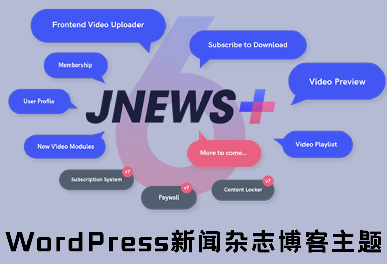 WordPress主题JNews v6.5.1新闻视频杂志博客主题
