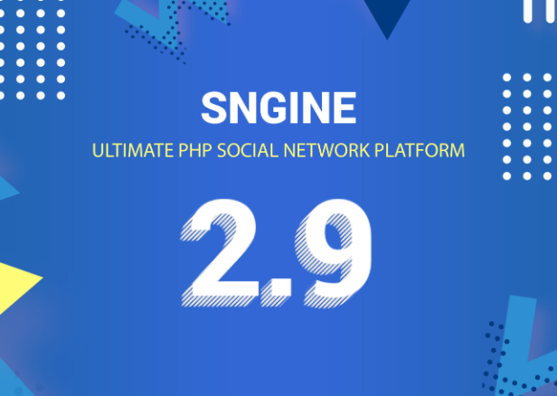 Sngine v2.9社交网站PHP程序源码免授权带APP源码